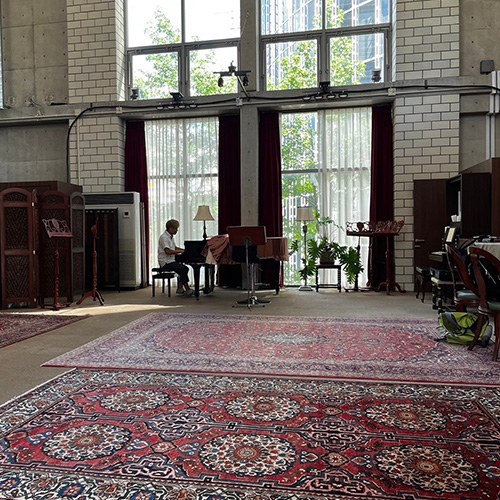 La Sala di Orfeo Music Salonのサロン内