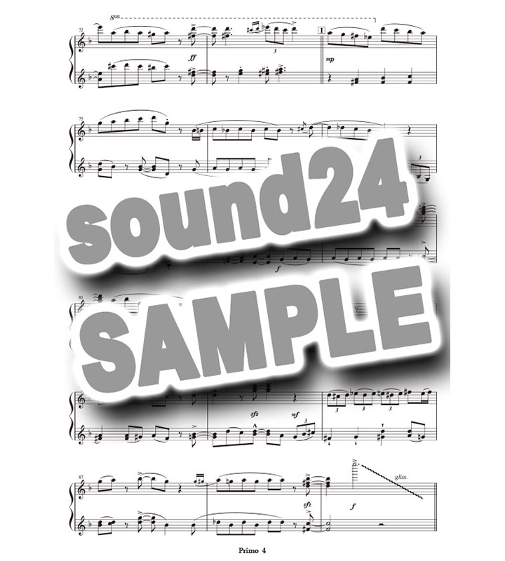 究極のピアノ連弾楽譜【sound24】 / Friend Like Me｜ディズニー